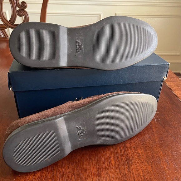 Peter Millar suede Lace up moc toe - Picture 2 of 2